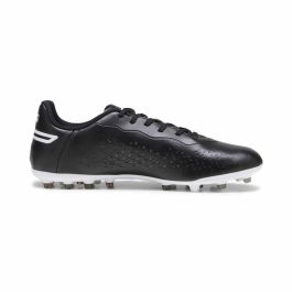 Botas de Fútbol Multitaco para Adultos Puma King Match MG Negro