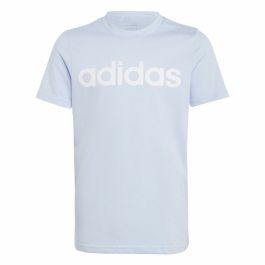 Camiseta de Manga Corta Infantil Adidas Linear Logo Azul Precio: 16.94999944. SKU: S64126828