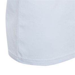 Camiseta de Manga Corta Infantil Adidas Linear Logo Azul