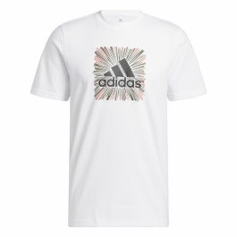 Camiseta de Manga Corta Hombre Adidas Sport Optimist (XS)