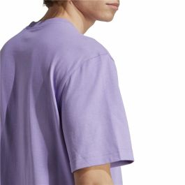 Camiseta de Manga Corta Hombre Adidas All Szn Morado