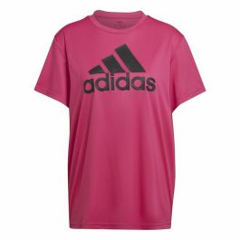 Camiseta de Manga Corta Mujer Adidas Boyfriend Sport Rosa oscuro S