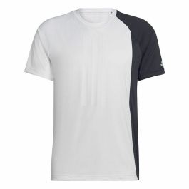 Camiseta de Manga Corta Hombre Adidas ColourBlock Blanco Precio: 31.95000039. SKU: S6483842
