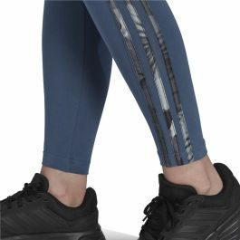 Mallas Deportivas de Mujer Adidas Loungewear Essentials 3 Stripes Azul