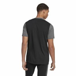 Camiseta de Manga Corta Hombre Adidas Essentials Melange Negro