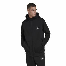 Sudadera con Capucha Hombre Adidas Essentials For Gameday Negro