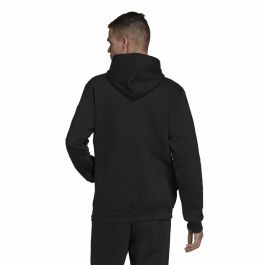 Sudadera con Capucha Hombre Adidas Essentials For Gameday Negro