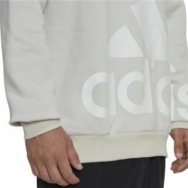 Sudadera con Capucha Hombre Adidas Essentials Giant Logo Gris