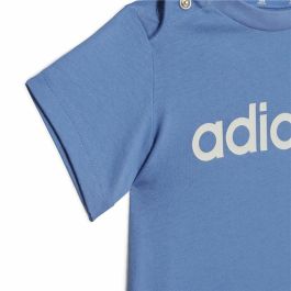 Conjunto Deportivo para Bebé Adidas 3 Stripes Azul