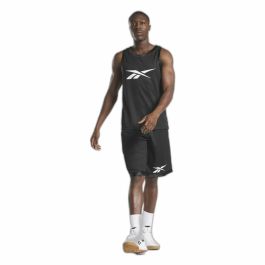 Camiseta de baloncesto Reebok Negro