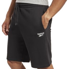 Pantalones Cortos Deportivos para Hombre RI FT LEFT Reebok HS7377 Negro