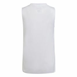 Camiseta de Tirantes Infantil Adidas Blanco
