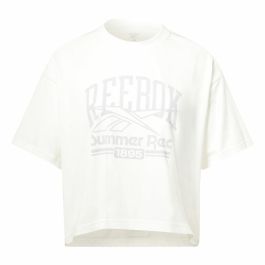 Camiseta de Manga Corta Mujer Reebok Graphic Logo Blanco Precio: 20.98999947. SKU: S64126915
