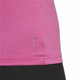 Camiseta de Manga Corta Mujer Adidas Essentials Rosa Lila