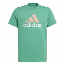 Camiseta de Manga Corta Infantil Adidas Verde