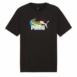 Camiseta de Manga Corta Hombre Puma GRAPHICS Summer Negro