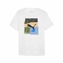 Camiseta de Manga Corta Hombre Puma GRAPHICS Summer Blanco Precio: 23.68999952. SKU: S64139573