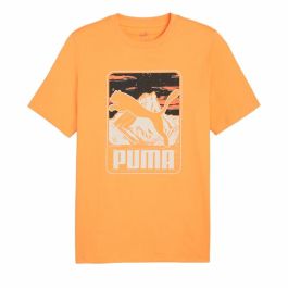 Camiseta de Manga Corta Hombre Puma Graphics Mountain e Clementine Naranja Precio: 33.5049007018. SKU: S64139517