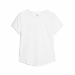 Camiseta de Manga Corta Mujer Puma Fit Logo Ultra Blanco (M)