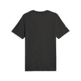 Camiseta de Manga Corta Hombre Puma Mapf1 Ess Logo Negro