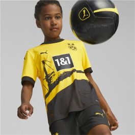 Camiseta de Fútbol de Manga Corta para Niños Puma BVB Home Jersey Replica Jr (116 cm)