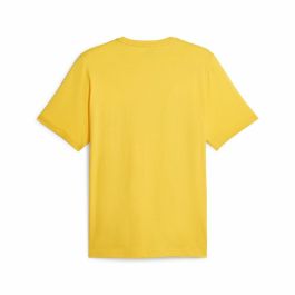 Camiseta de Manga Corta Hombre Puma Ess+ 2 Col Logo Amarillo
