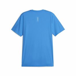 Camiseta de Manga Corta Hombre Puma Run Favorite Ss Azul cielo