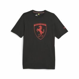 Camiseta de Manga Corta Hombre Puma Ferrari Race Tonal B Negro
