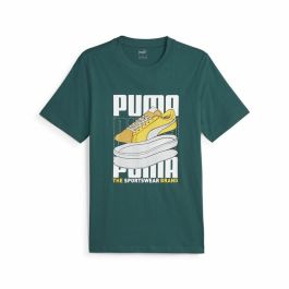 Camiseta de Manga Corta Hombre Puma Graphiccs Sneaker Verde Precio: 27.95000054. SKU: S64121136