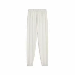 Pantalón Largo Deportivo Puma Studio Unwind Blanco Mujer