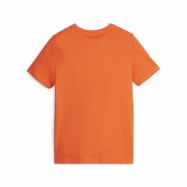 Camiseta de Manga Corta Infantil Puma Ess+ Futureverse Naranja