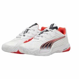 Zapatillas de Padel para Adultos Puma NOVA Elite Blanco Negro