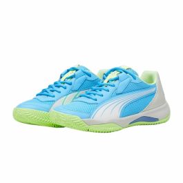 Zapatillas de Padel para Adultos Puma NOVA Court Luminous Azul Blanco