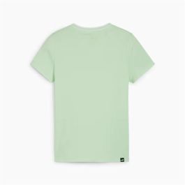 Camiseta de Manga Corta Infantil Puma Squad Verde limón