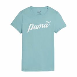 Camiseta de Manga Corta Infantil Puma Essentials+ Script