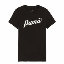 Camiseta de Manga Corta Infantil Puma Essentials + Script