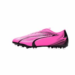 Botas de Fútbol Multitaco para Adultos Puma Ultra Play MG Blanco Rosa oscuro Precio: 48.50000045. SKU: S64137243