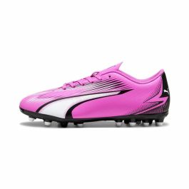 Botas de Fútbol Multitaco para Niños Puma Ultra Play MG Rosa oscuro