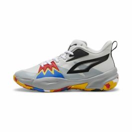 Zapatillas de Baloncesto para Adultos Puma Genetics Gris