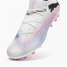 Botas de Fútbol Multitaco para Adultos Puma Future Ultimate MG Blanco