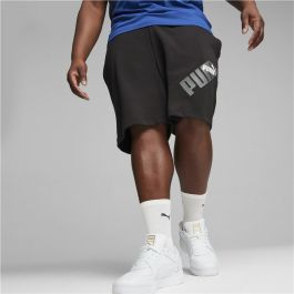 Pantalón Corto Deportivo Puma Power Graphic Negro