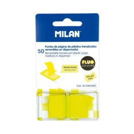 Milan Marcadores de página removibles 50 puntos 45x25mm amarillo traslúcido Precio: 1.9499997. SKU: B1CT4BZEJT