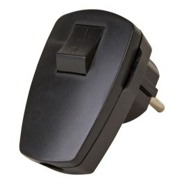 Clavija 2p+t angular negra con interruptor 3x1,5mm² 16a. kopp Precio: 8.68999978. SKU: B19L7CFRSL