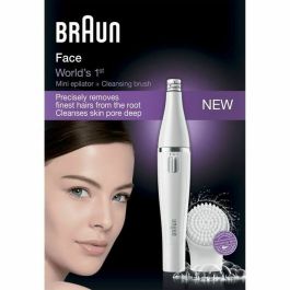 Limpiador-Depilador Facial Eléctrico Braun Face 810