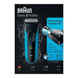 Afeitadora eléctrica Braun 3040s Azul