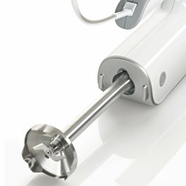 Bosch MFQ4070 Batidora de mano Styline 500 W, 5 velocidades con Turbo, Ganchos de amasar, Blanco y Plata