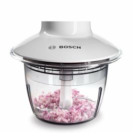 Bosch MMR08A1 Picadora Universal 800ml 400W Blanca y Antracita con Tazón de Plástico y Cuchilla de Acero Inoxidable
