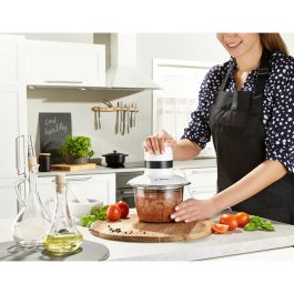 Bosch MMR08A1 Picadora Universal 800ml 400W Blanca y Antracita con Tazón de Plástico y Cuchilla de Acero Inoxidable