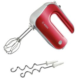 Bosch MFQ40303 Batidora de Mano Styline Colour, 500 W, 5 Velocidades, Varillas Batidoras, Ganchos Amasado, Rojo