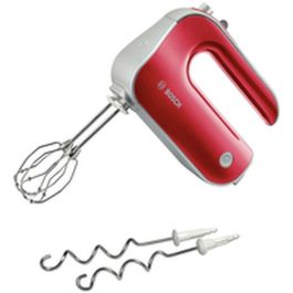 Bosch MFQ40303 Batidora de Mano Styline Colour, 500 W, 5 Velocidades, Varillas Batidoras, Ganchos Amasado, Rojo